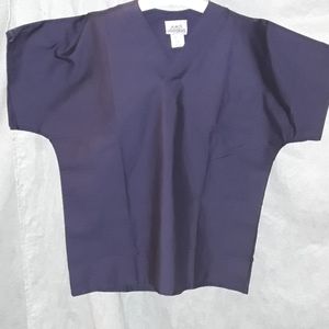 AMS uniforms navy blue one pocket shirt